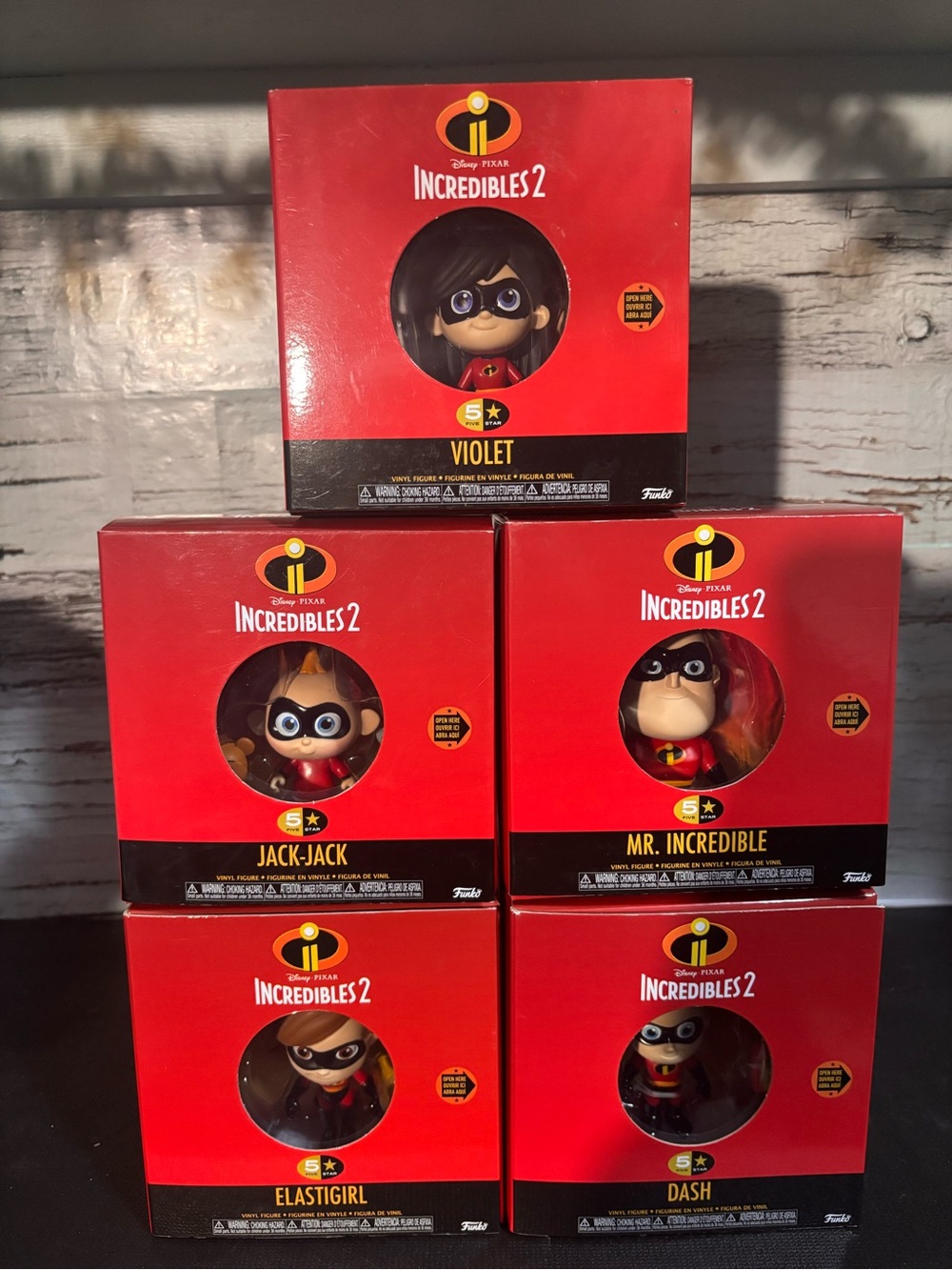 Incredibles 2 Kids Complete Set
